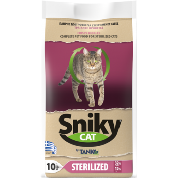 Sniky Cat Sterilised 10kg