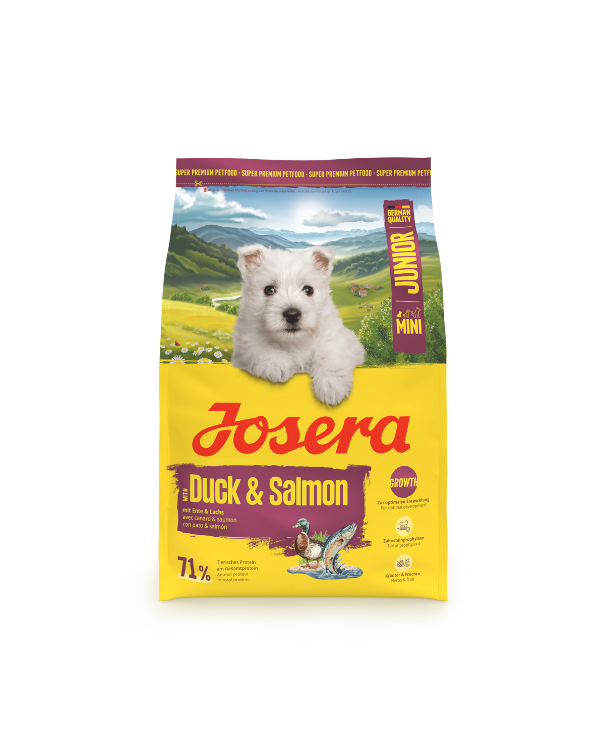 Josera Mini Junior Duck & Salmon 3kg,