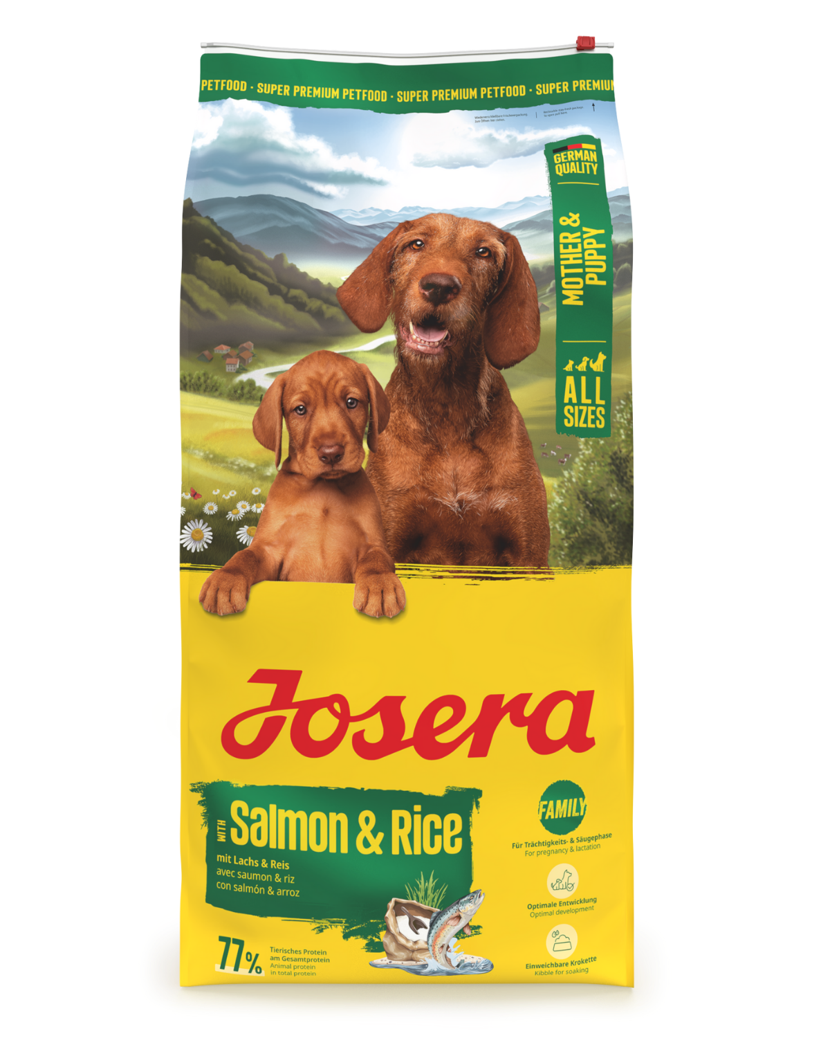 Josera Mother & Puppy Salmon & Rice 12,5kg
