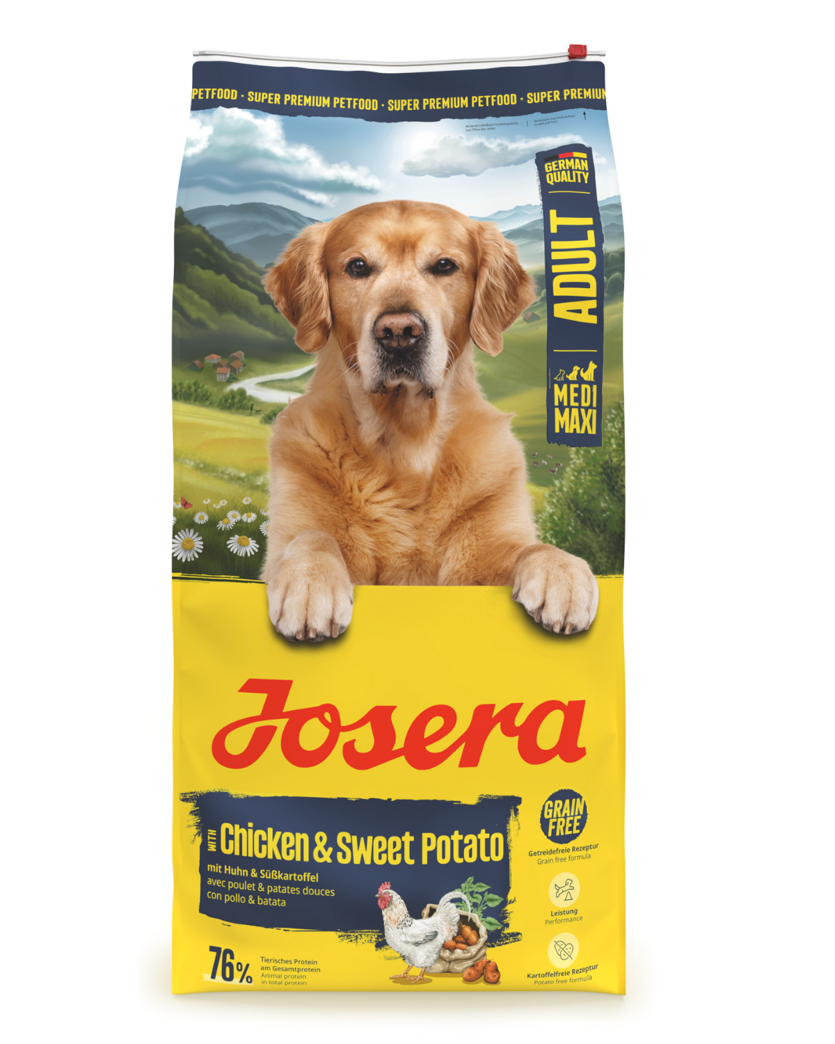 Josera Medi/Maxi Chicken & Sweet Potato 12,5kg