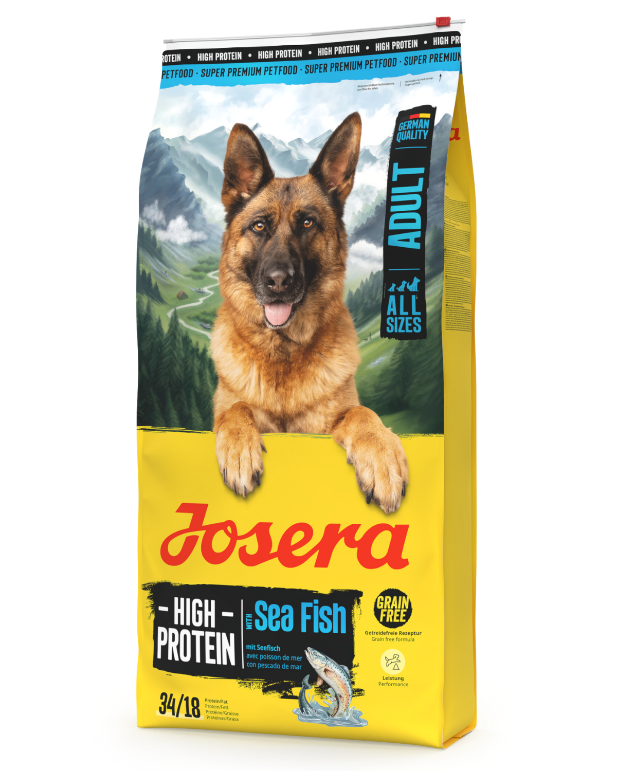 Josera High Protein Adult Sea Fish  12,5kg