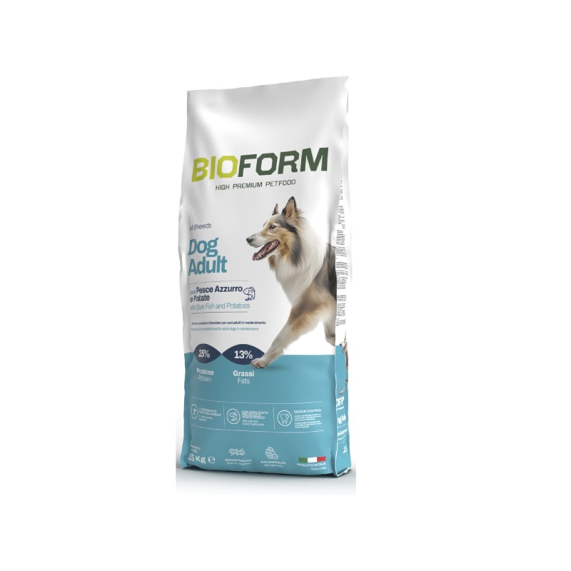Bio Form Premium Adult Blue Fish & Potatoes (25/13) 15kg