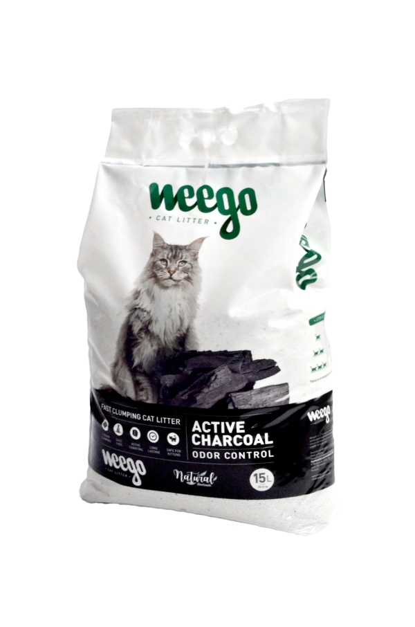 Weego Cat Litter Active Charcoal 15L