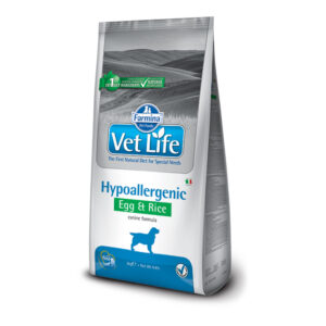 Vet Life Natural Diet Dog Hypoallergenic Egg & Rice 12kg