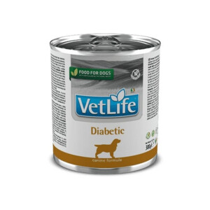 Vet Life Natural Diet Diabetic Wet Food Dog 300gr