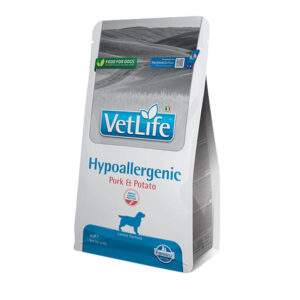 Vet Life Natural Diet Dog Hypoallergenic Pork & Potato 12kg