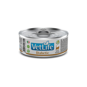 Vet Life Natural Diet Cat Diabetic Wet Food 85gr