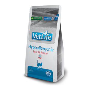 Vet Life Natural Diet Cat Hypoallergenic Pork & Potato 1,5kg
