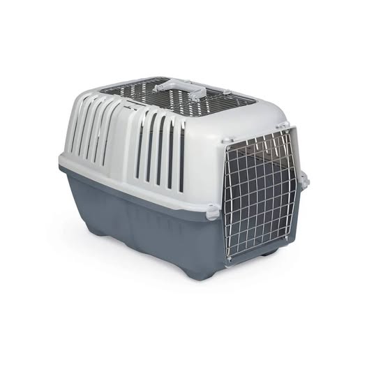 Uniq Pets Κλουβί Μεταφοράς Πρακτικό Μοντέλο 3 Ανοιγόμενο Σκούρο Μπλε