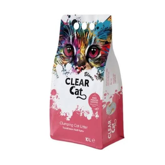 Άμμος Υγιεινης Clear Cat Blanco Baby Powder 5lt