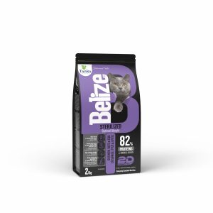 BELIZE STERILIZED SALMON RICE & EGG CAT 2KG