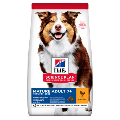 Hill’s Science Plan Mature Adult7+ Dog Medium Chicken 14kg