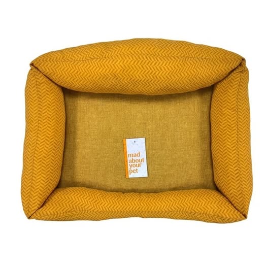 Κρεβάτι Classic Espiga Μουσταρδί 60x43x14cm