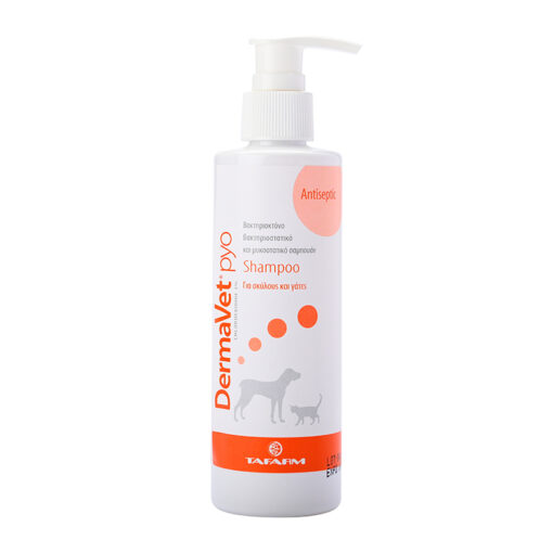 Tafarm Dermavet Pyo Σαμπουάν σκύλου – γάτας 200ml