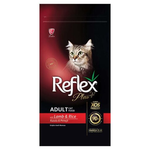 Reflex Plus Cat Adult Lamb & Rice 15kg