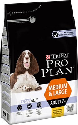 Purina Pro Plan Dog Medium & Large Adult7+ With Optiage 14kg