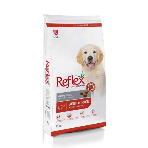 Reflex Puppy Beef & Rice 15kgr