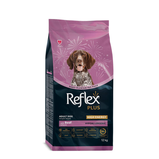 Reflex Plus Medium & Large Dog Adult High Energy Βοδινό 12kg