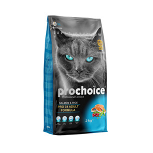 Prochoice PRO34 Cat Adult Formula Salmon & Rice 2kg