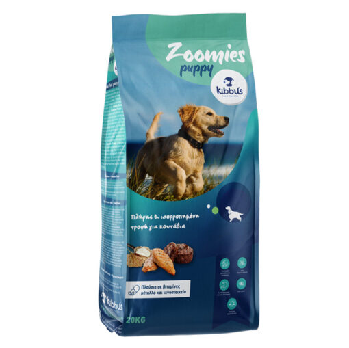 Zoomies Kibbus Dog Puppy 20kg