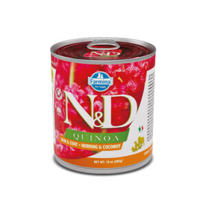 N&D Dog Quinoa Skin & Coat Herring 285gr