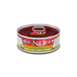 N&D Cat Quinoa Skin & Coat Duck Wet food 70gr
