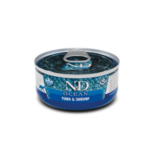 N&D Cat Tuna & Shrimp Adult Wet Food 70gr