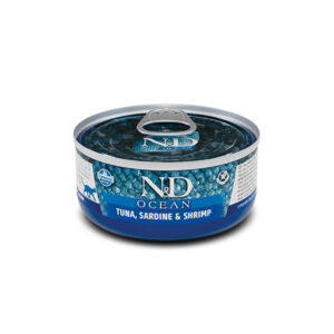 N&D Cat Tuna, Sardine & Shrimp Adult Wet Food 70gr