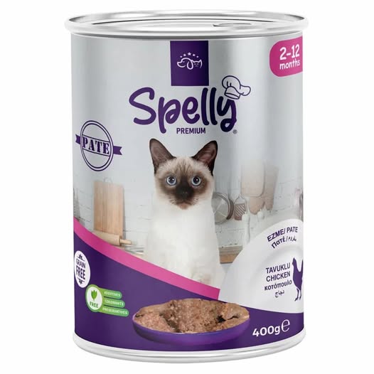 Spelly Premium Πατέ Κοτόπουλο για Γατάκια 400gr