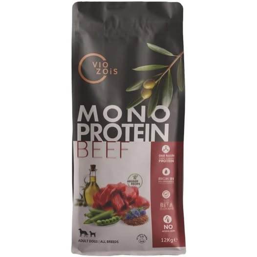 Ξηρά Τροφή Σκύλου Viozois Monoprotein Beef 12kg