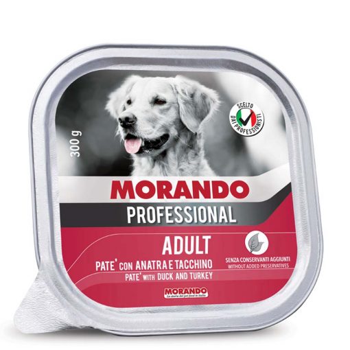 Morando Professional Adult Dog Πάπια & Γαλοπούλα Πατέ 300gr