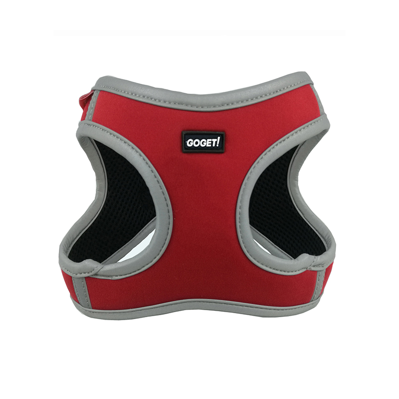 GOGET SOFT ELASTIC REFLECTIVE VEST RED S 35.6-40.6CM