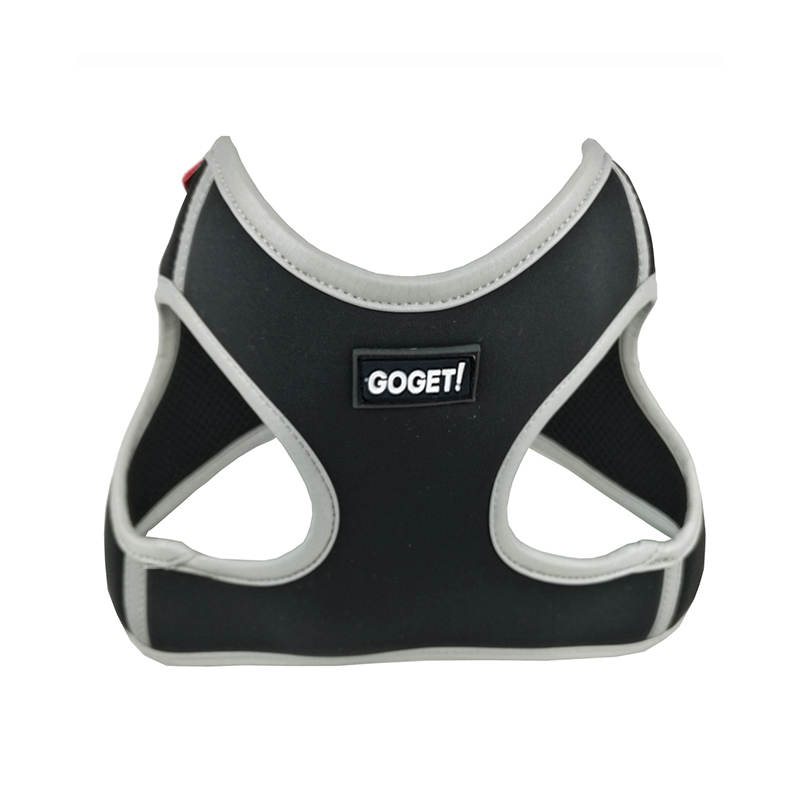 GOGET SOFT ELASTIC REFLECTIVE VEST BLACK S 35.6-40.6CM