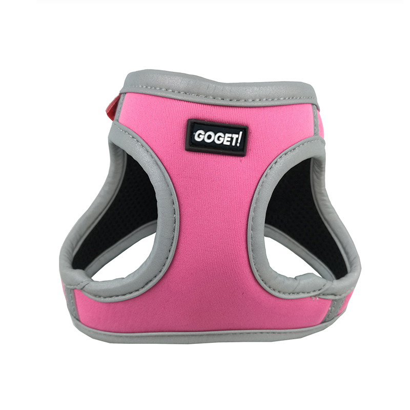 GOGET SOFT ELASTIC REFLECTIVE VEST PINK M 40.6-48.3CM