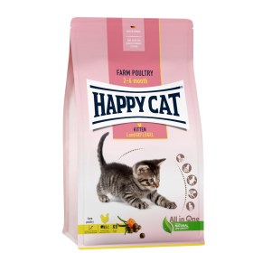 Happy Cat Supreme Kitten Geflugel(Πουλερικά Φάρμας) 4kg