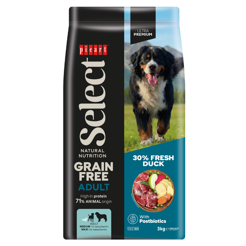 Select Grain Free Adult Medium Duck 3kg